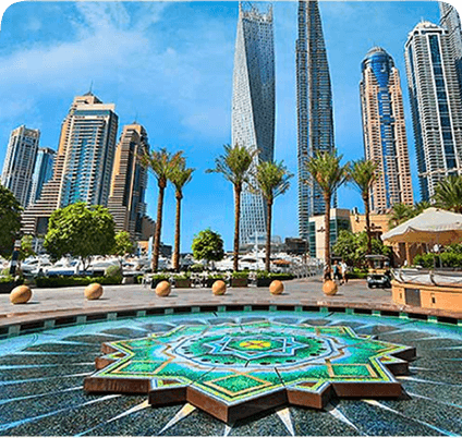 Dubai marina Visual tour