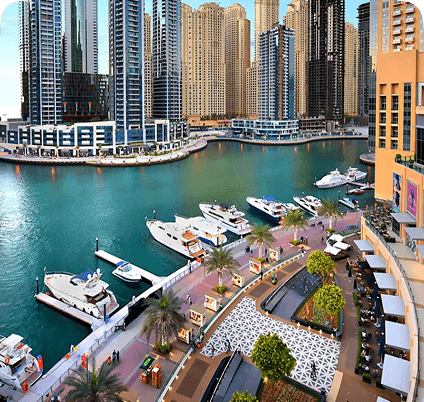 Dubai marina mall